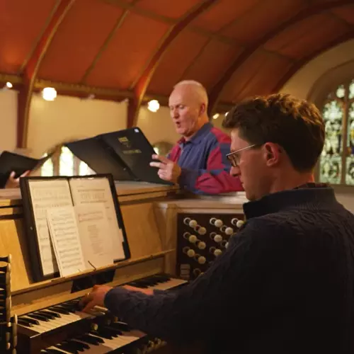 The Wycliffe Hall choir