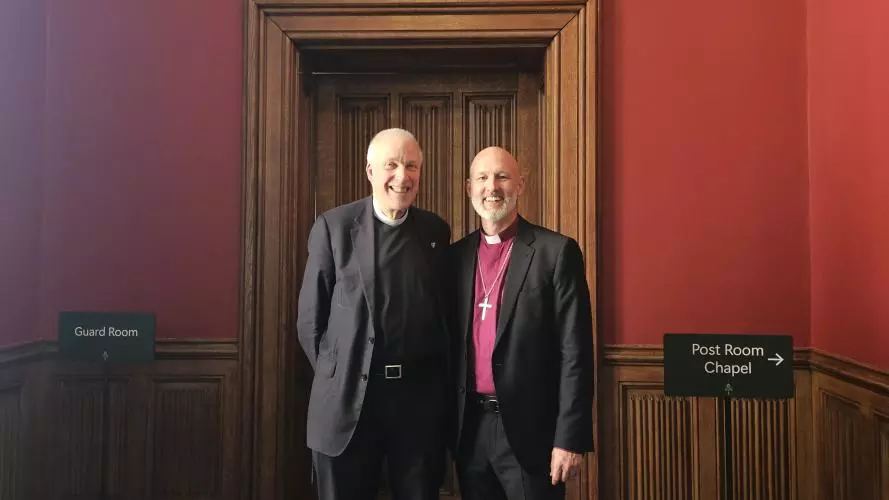 Bishop Rod Green and Michael Lloyd