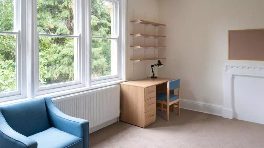 A room at Wycliffe Hall