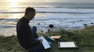 tim on shore