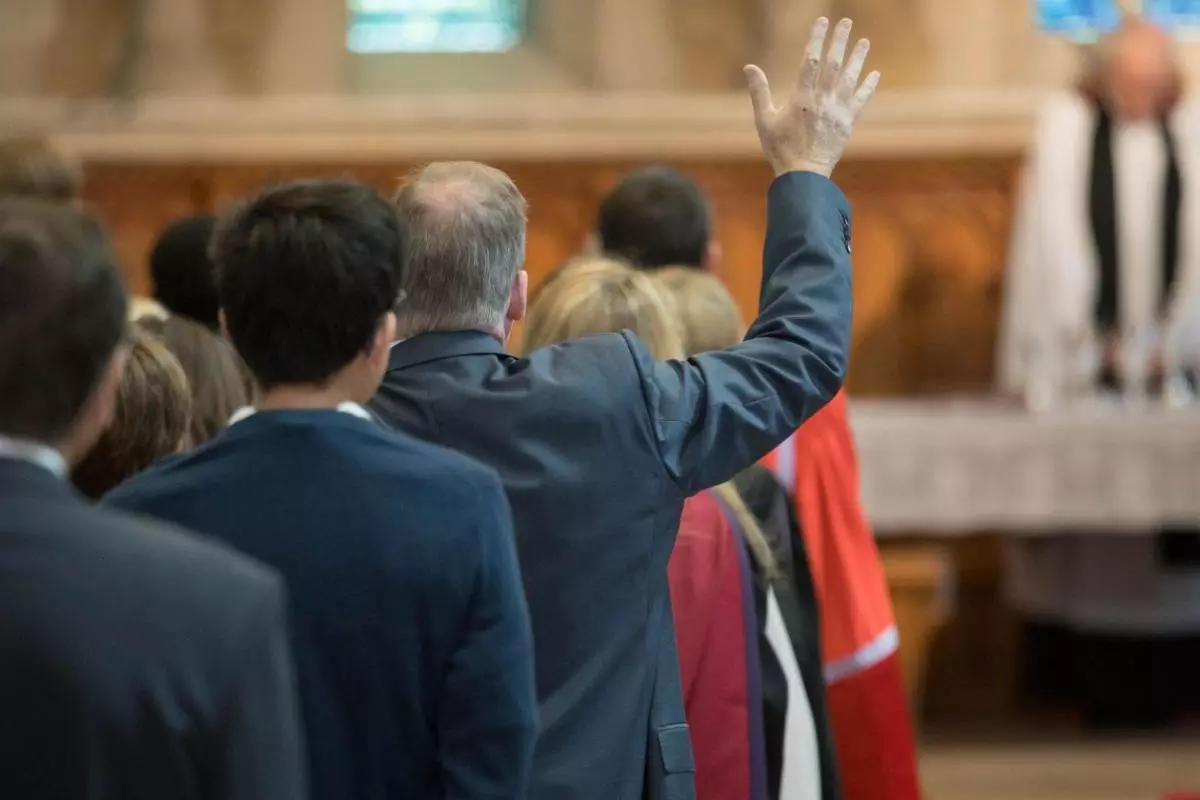 Service at Wycliffe Hall chapel
