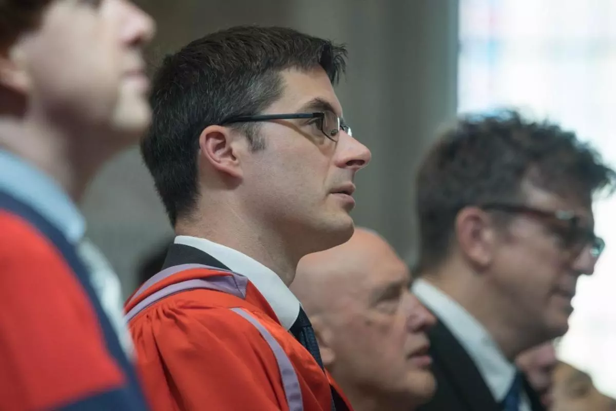 People at a service or event