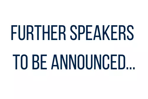 further speakers to be announced