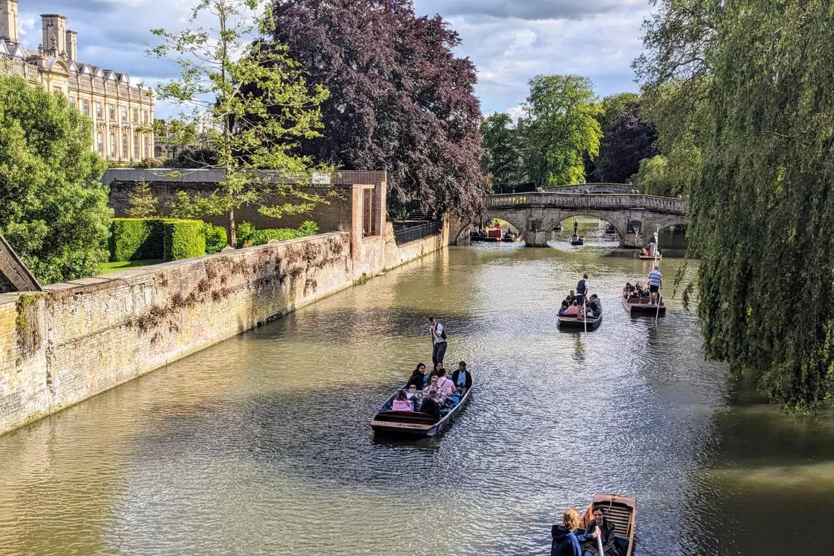Punting in Cambridge