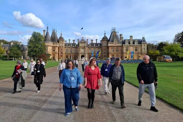 waddesdon manor visit  summer school