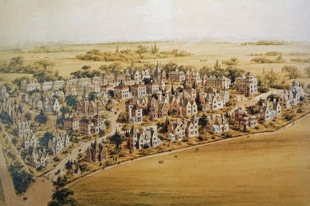 3 c 1860 watercolour of norham manor by william wilkinson hinchcliffe